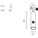 Siinivalgusti Trigga Spot Volare, 6W LED