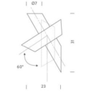 Seinavalgusti Tubes Large, 2x13W/1200lm LED, 2700K