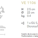 Süvisvalgusti 1106