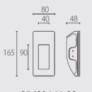 Süvisvalgusti Secret, 1W LED