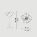 Lauavalgusti Slamp, 1,3W/150lm led