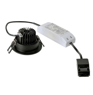 slv New-Tria-68-LED-Round-Black