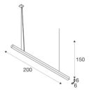 Rippvalgusti Q-Line PD