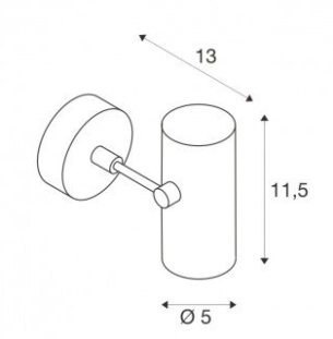 Spot-valgusti Revilo, 9,5W led