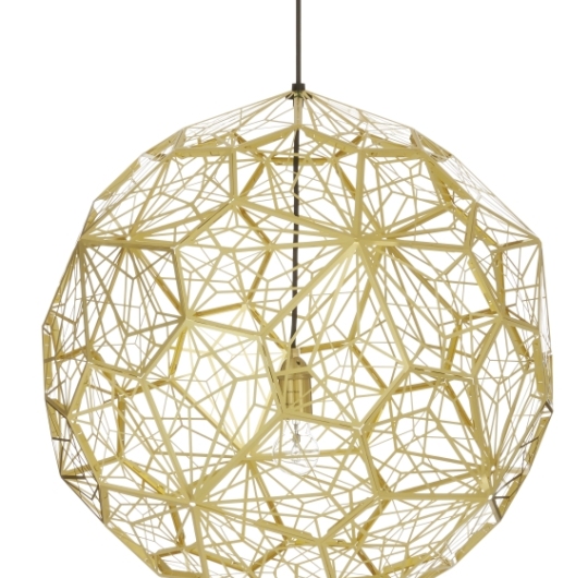 Rippvalgusti Tom Dixon ETCH WEB ETW01BEU BRASS_OFF