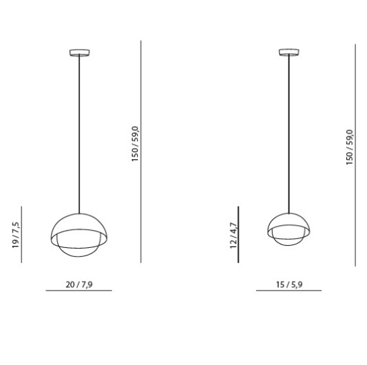 Rippvalgusti Muse, 18W G9