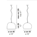 Rippvalgusti Surface, 23W E27