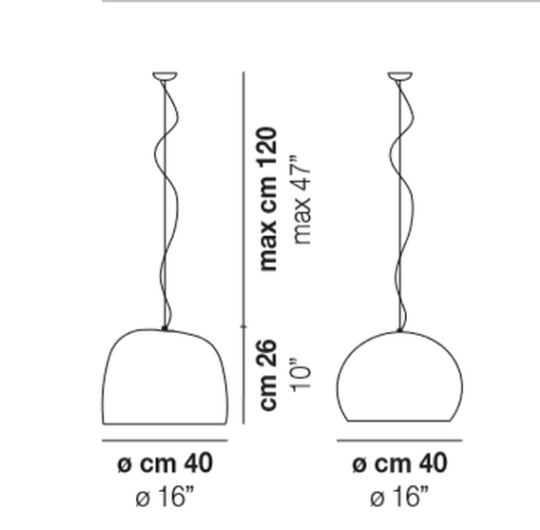 Rippvalgusti Surface, 23W E27